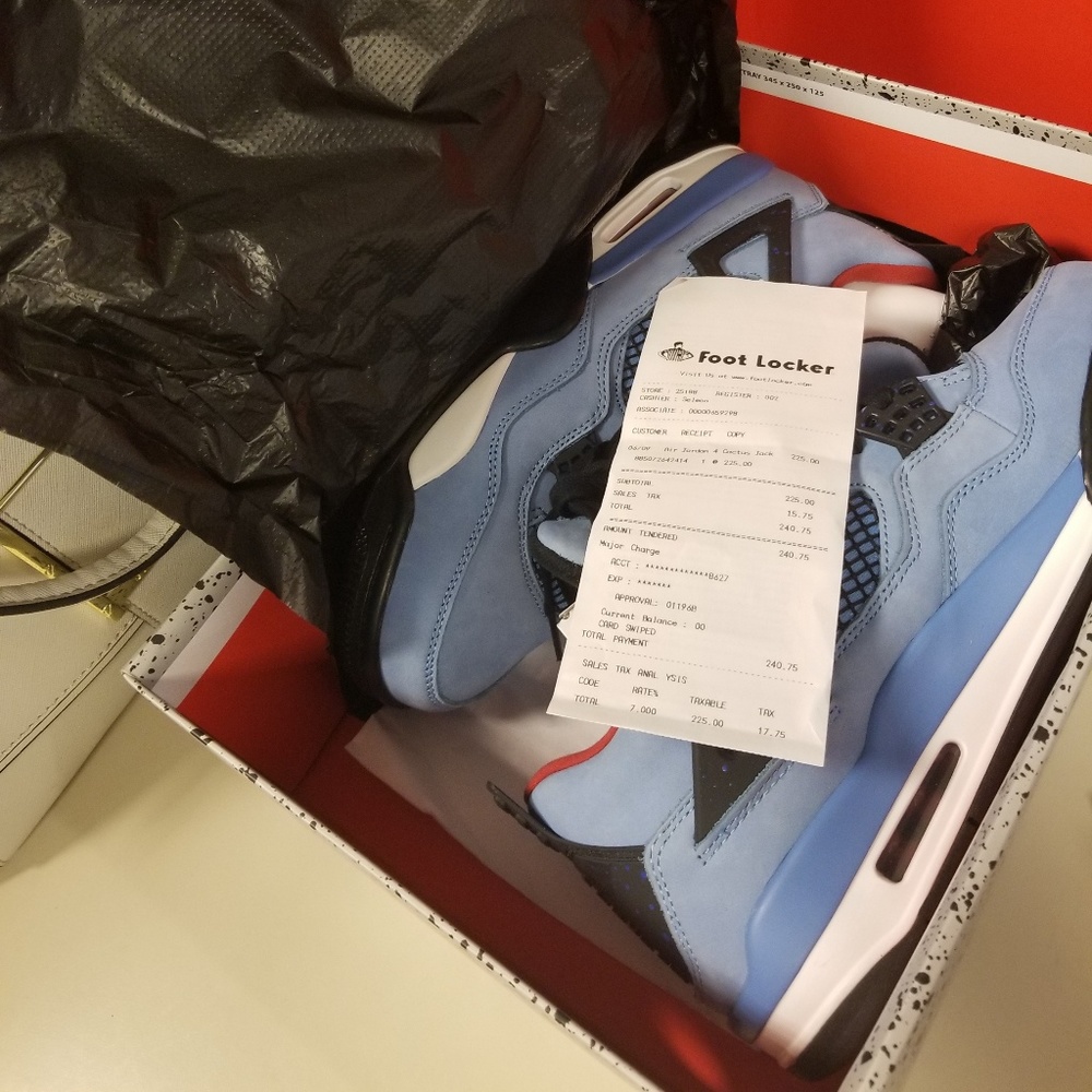 Air Jordan 4 Travis Scott Cactus Jack 9.5